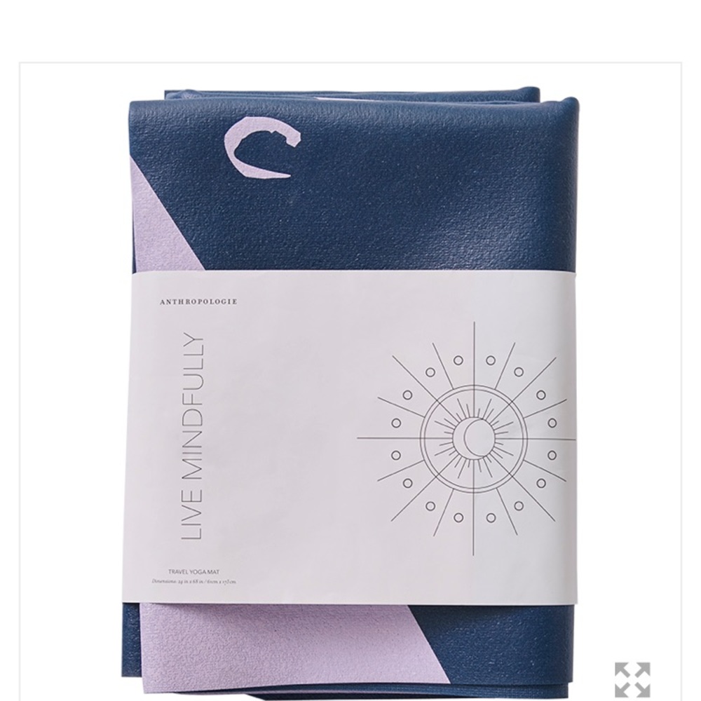 Travel yoga mat